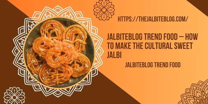 Jalbiteblog Trend Food – How to Make The Cultural Sweet Jalbi